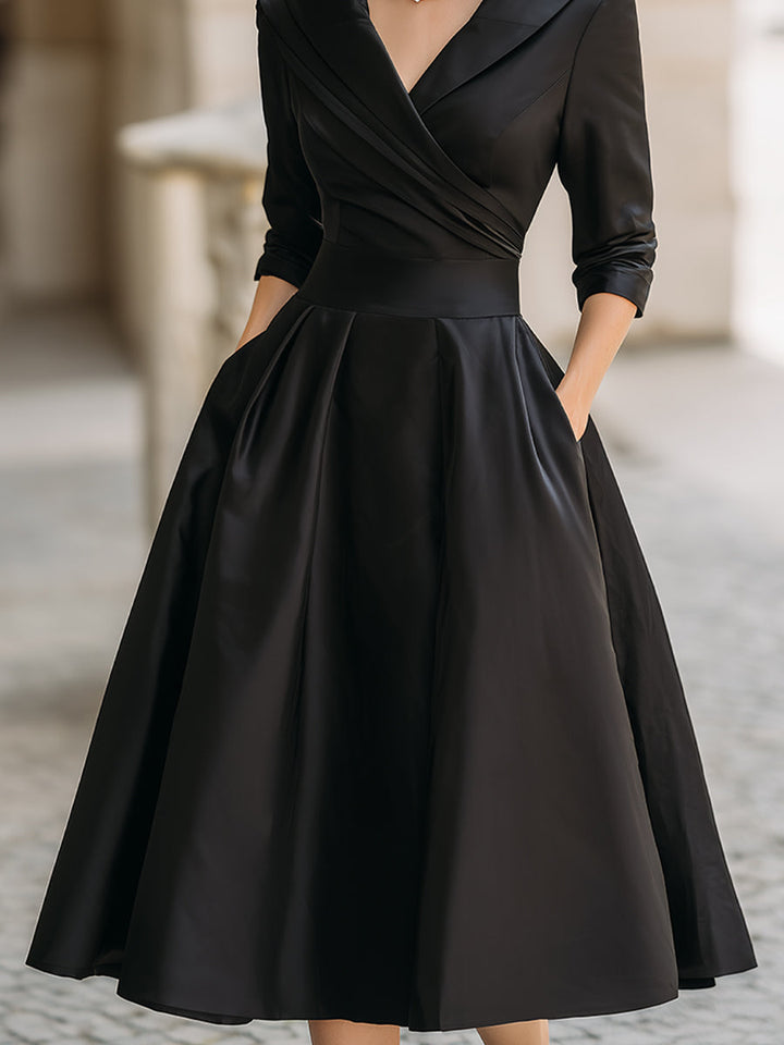 SCARLETT – ELEGANT SIGNATURE MIDI DRESS