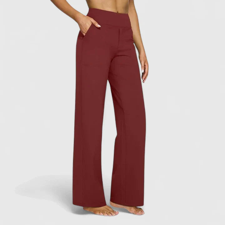 AMIRA – RELAXED WIDE-LEG PANTS