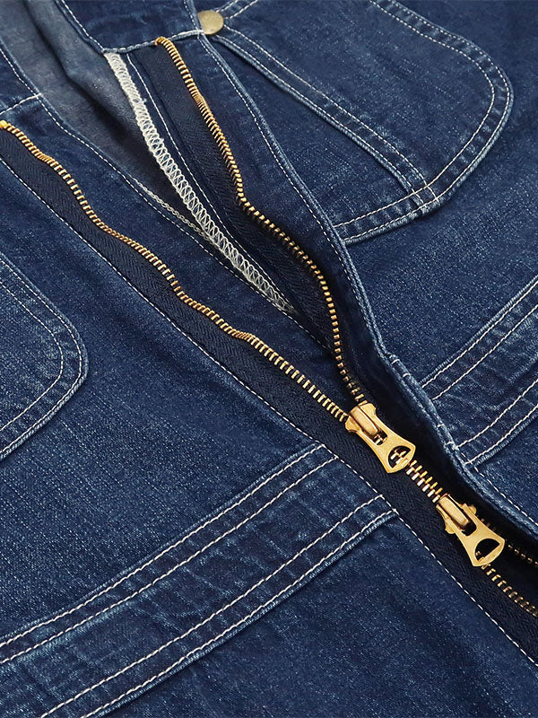 Thoros - Denim Coveralls