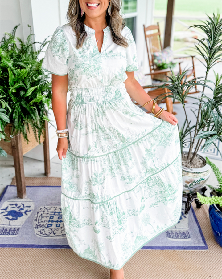 SAVANNAH – TIMELESS ELEGANCE TIERED MAXI DRESS