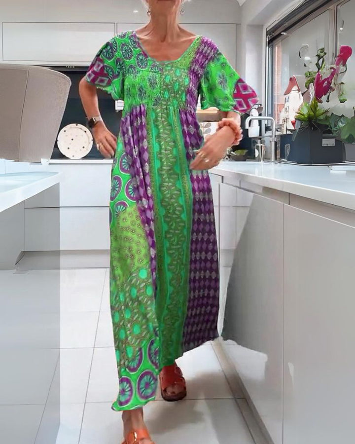 MAYA – VIBRANT ESCAPE MAXI DRESS