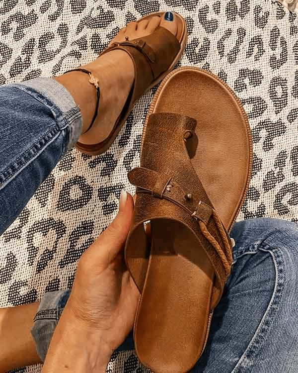 Orthopedic Sandals Leather