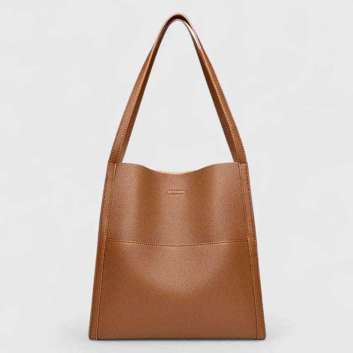 MIA – MINIMALIST PEBBLED SHOULDER TOTE