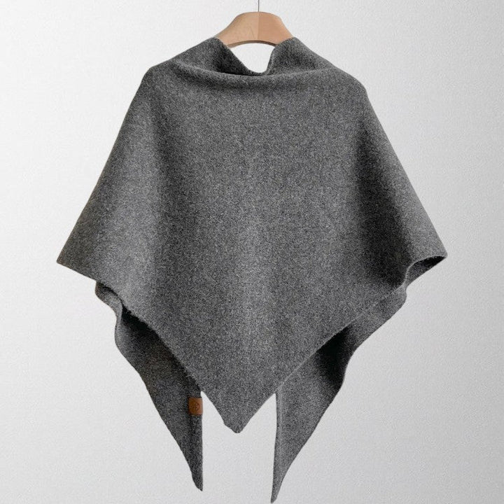 HARPER – SOFT WRAP SHAWL WITH ELEGANT TIE DETAIL