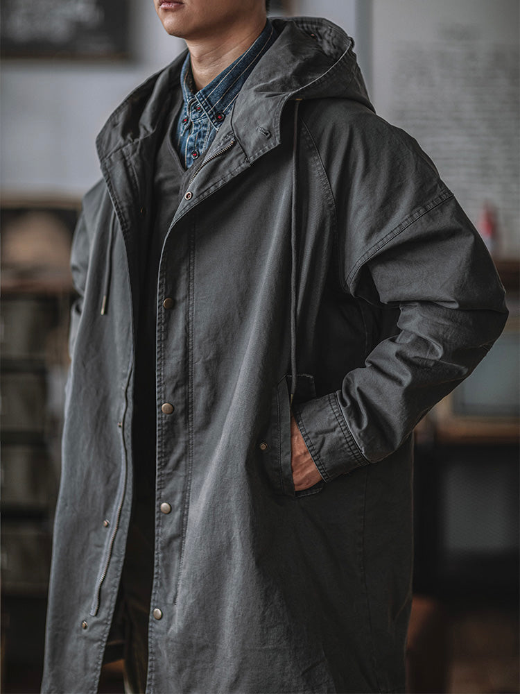 Engelbert - Fishtail Hooded Parka Windproof Jacket