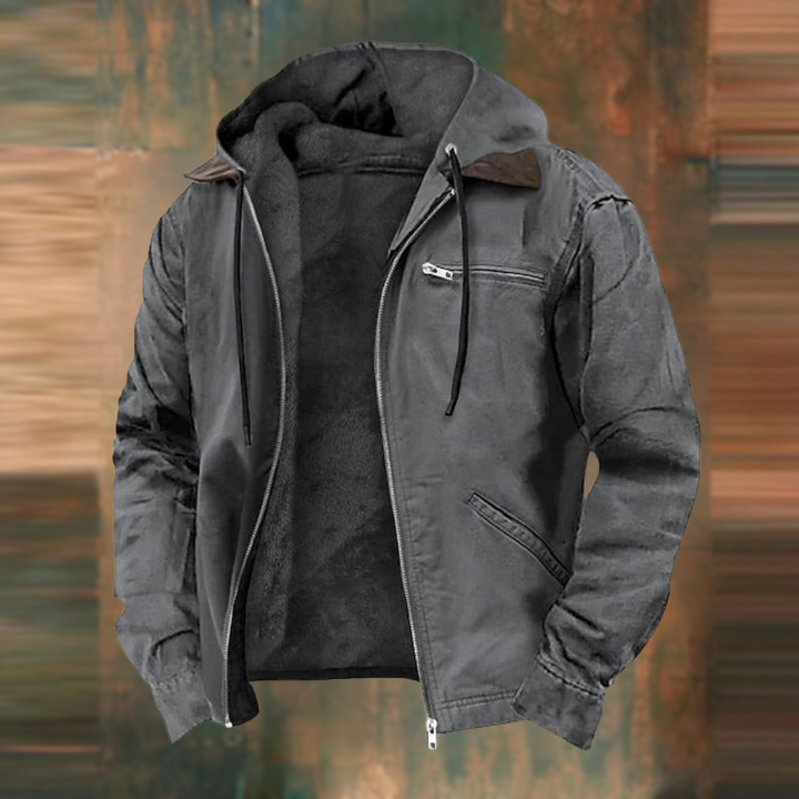 NATHAN – RUGGED HOODED JACKET