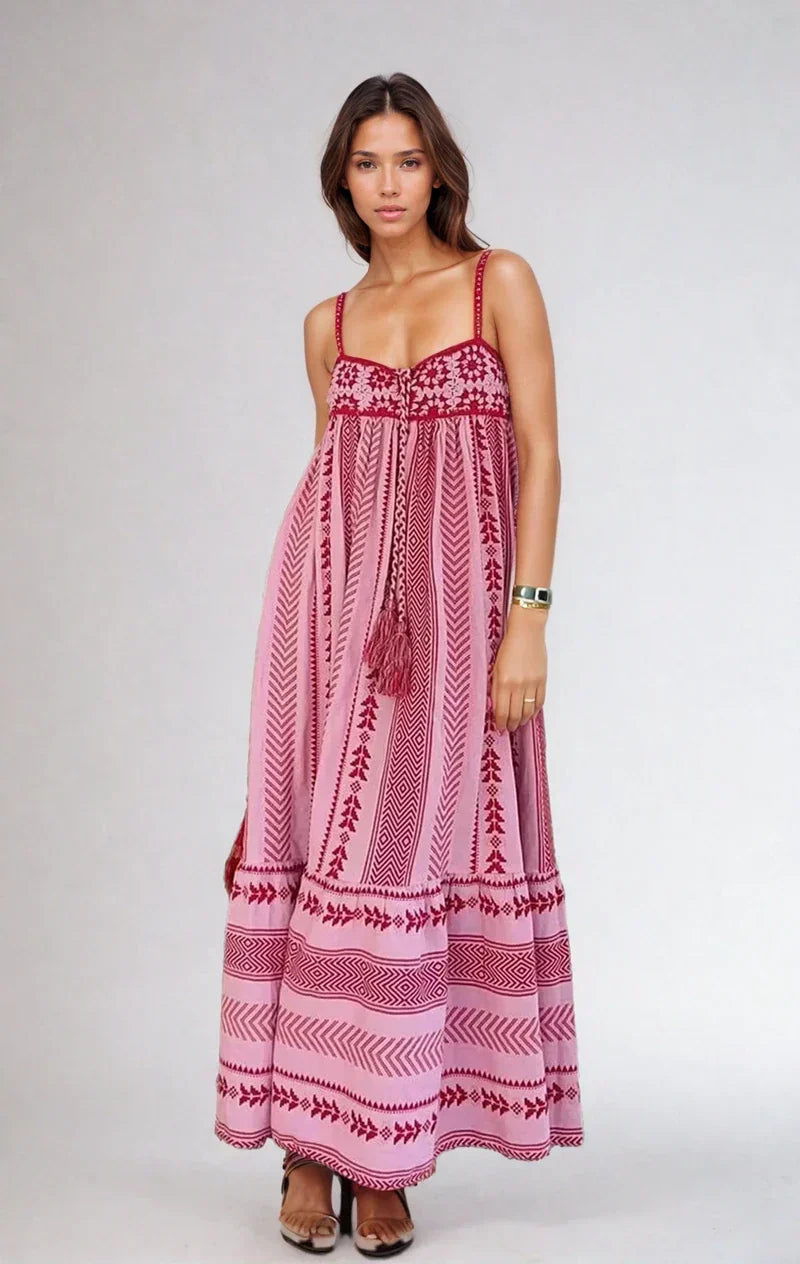 The Bohemian Breeze Maxi Dress