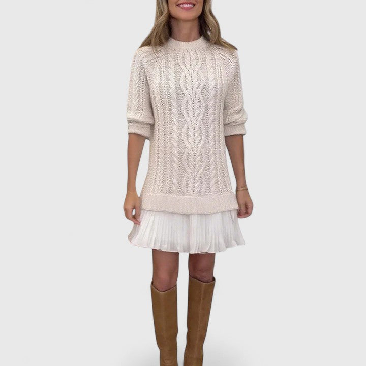 CLAIRE – KNIT SWEATER DRESS