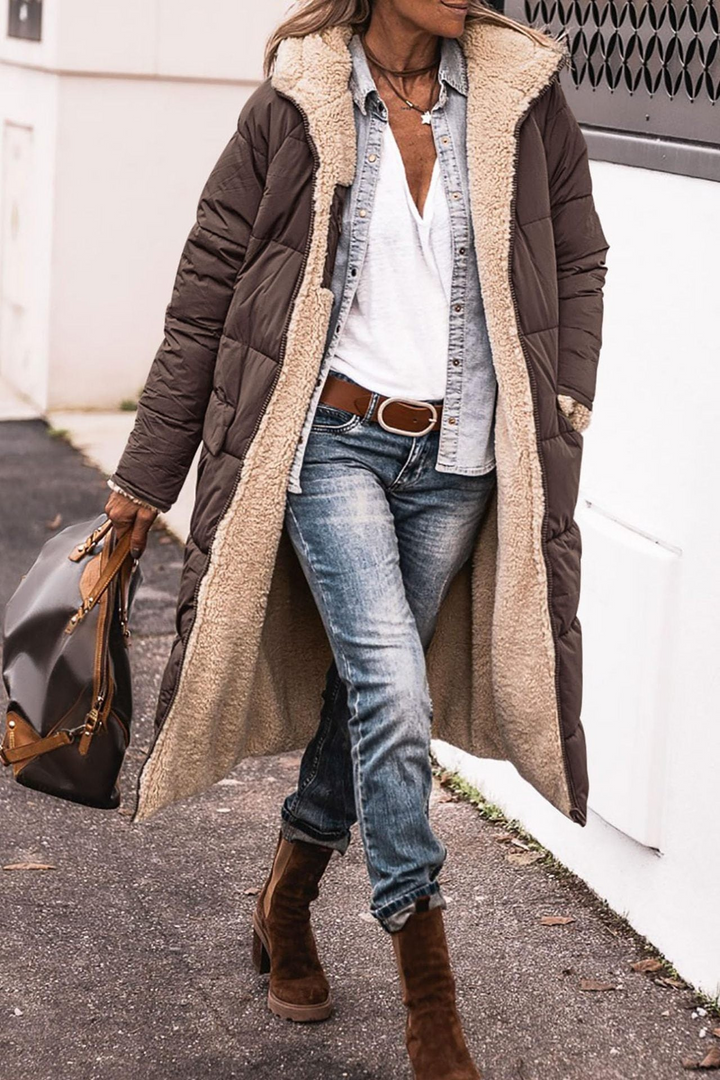 Sasha™ | Premium Elegant Reversible Coat