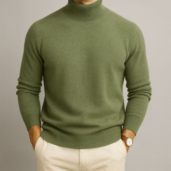 Filippos - Comfortable Turtle Neck Sweater