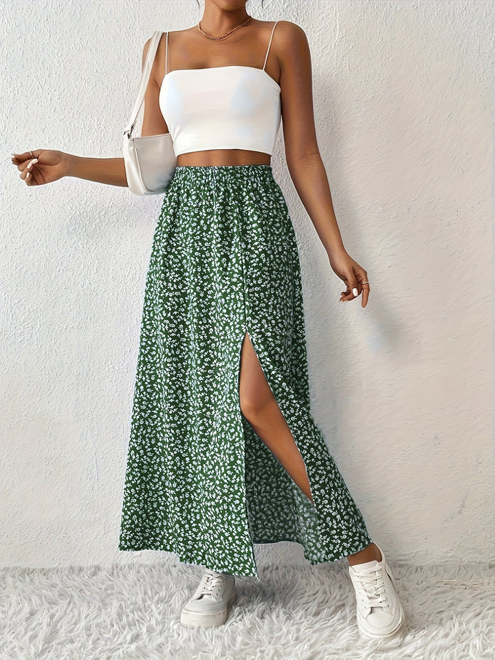 GILLIAN – BREEZY CHARM MAXI SKIRT