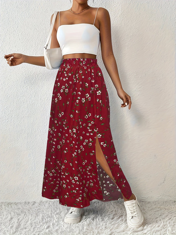 GILLIAN – BREEZY CHARM MAXI SKIRT