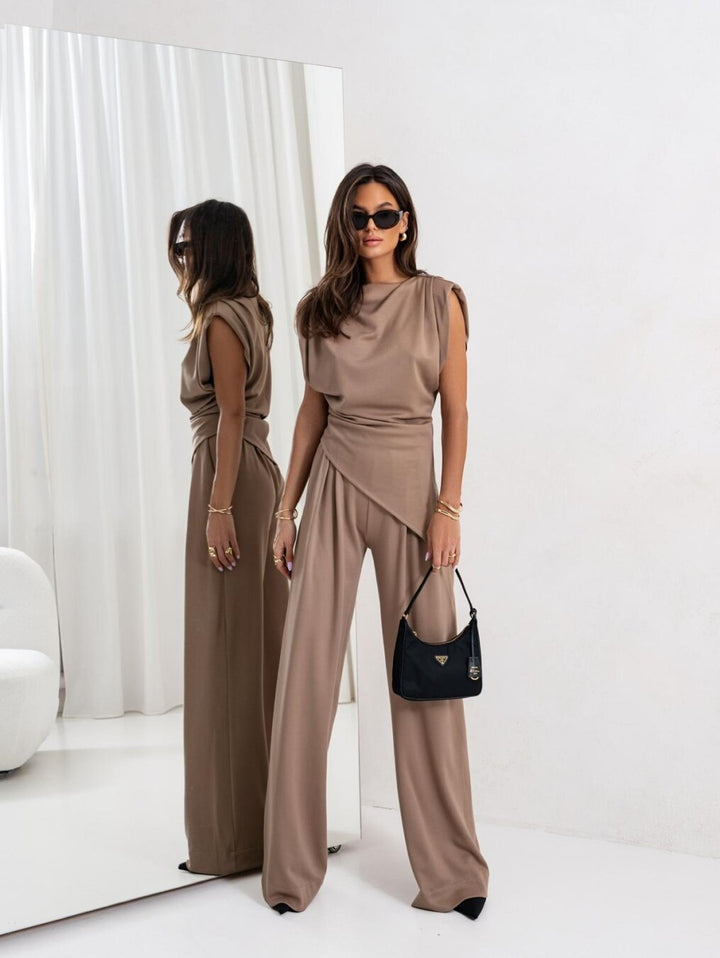 ZAYLEE – ADDISON DRAPED MATCHING SET