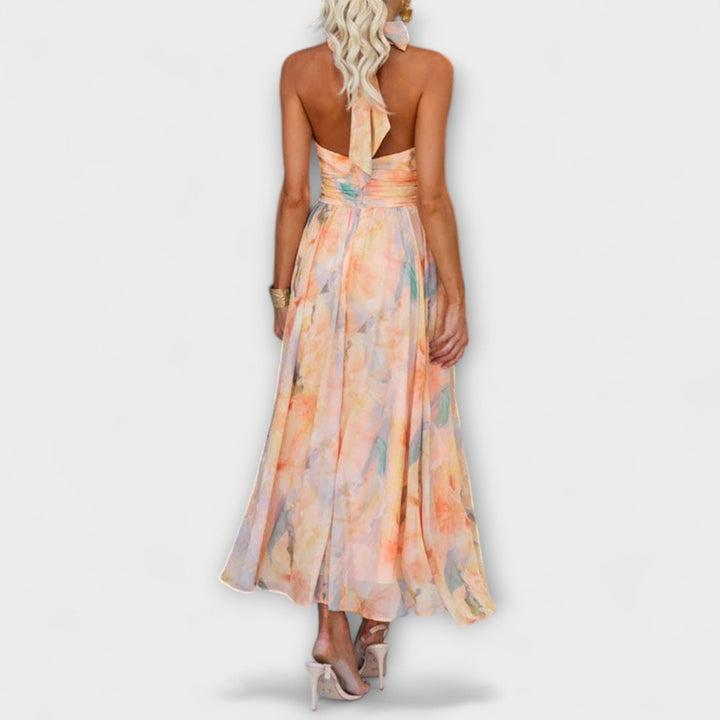 ALANA – DREAM HALTER MAXI DRESS
