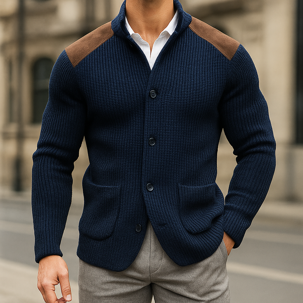 Kausch - Knitted Button-Up Cardigan