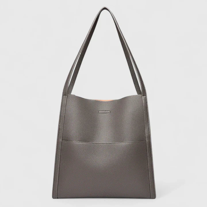 MIA – MINIMALIST PEBBLED SHOULDER TOTE