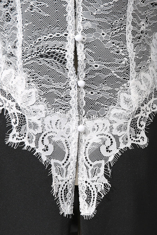 BLAIR – LACE CORSET BLAZER MINI DRESS