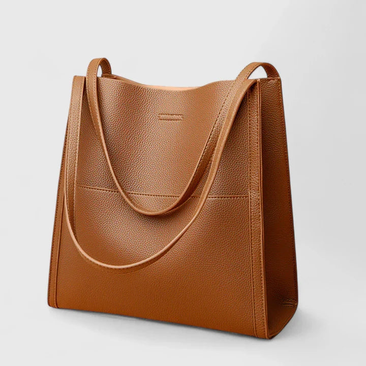 MIA – MINIMALIST PEBBLED SHOULDER TOTE