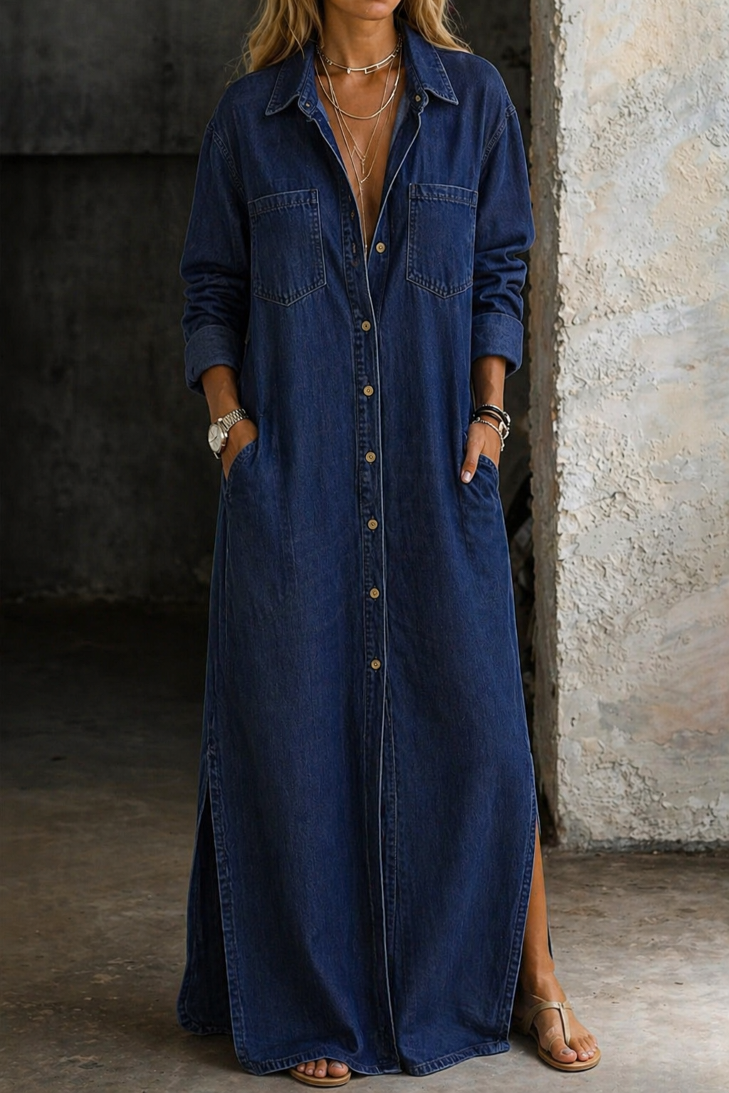 Ella | Button Down Dress