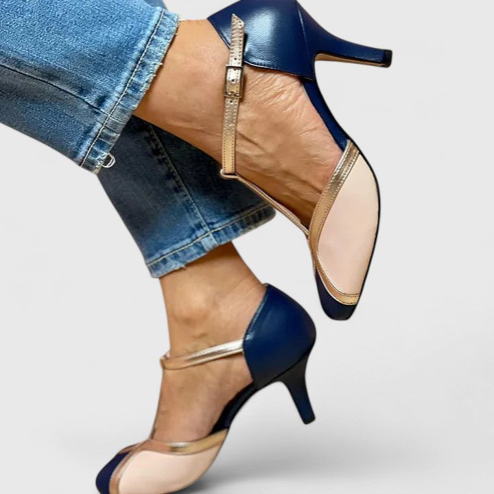 ALISSON – ELEGANT T-STRAP HEELS