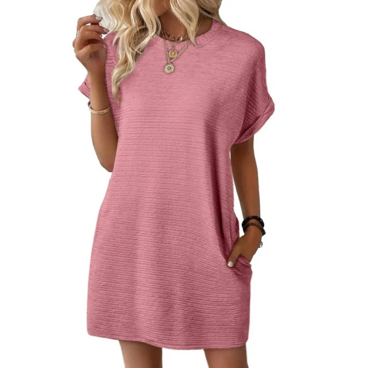SOPHIA – LAID-BACK CHIC T-SHIRT DRESS