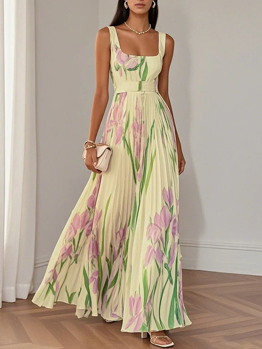 LILA – ELEGANT BLOOM MAXI DRESS