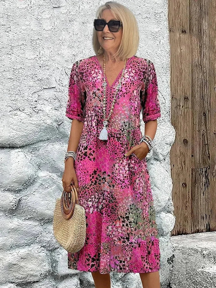 SUSAN – CAREFREE BOHO MIDI DRESS