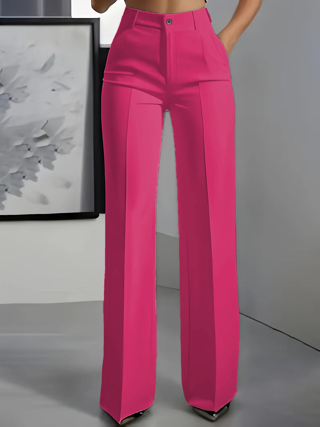 SOPHIA – ELEGANT TAILORED WIDE-LEG PANTS