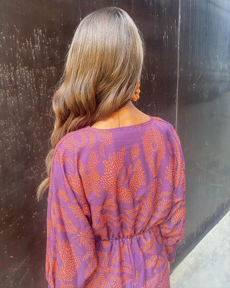 CAMILLE – GOLDEN GLANCE TWIST DRESS
