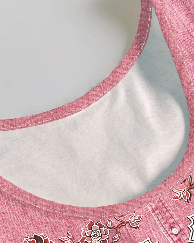 ARIEL – SLEEVELESS FLORAL BUTTON DRESS