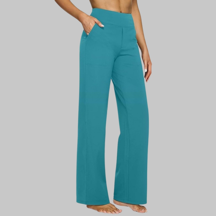 FELICIA – WIDE LEG COMFORT TROUSERS