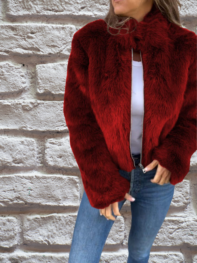 BELLA – THE LUXE FAUX FUR JACKET