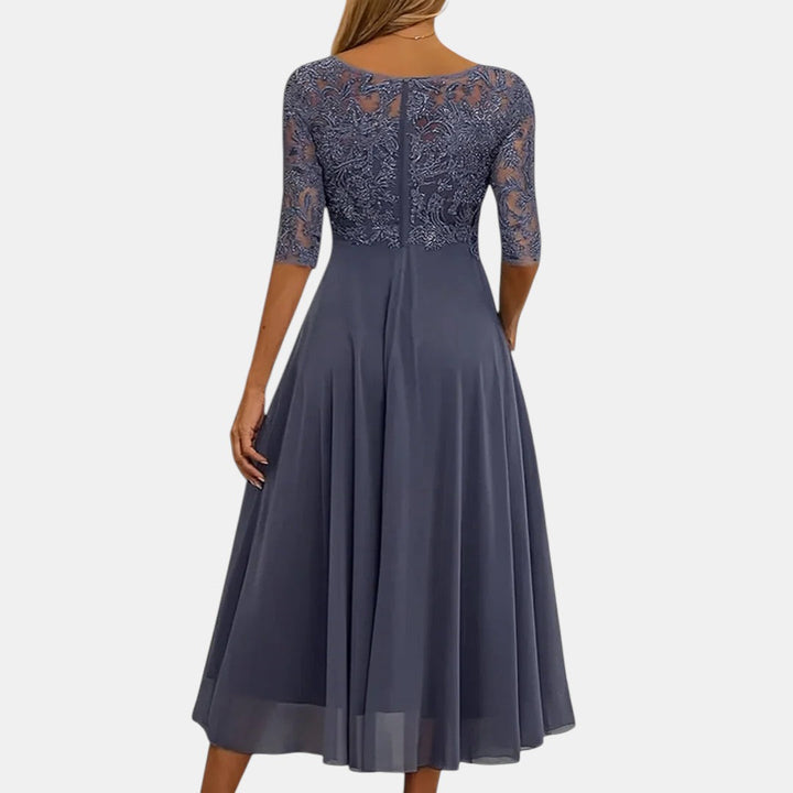Saffron | Elegant Lace Dress