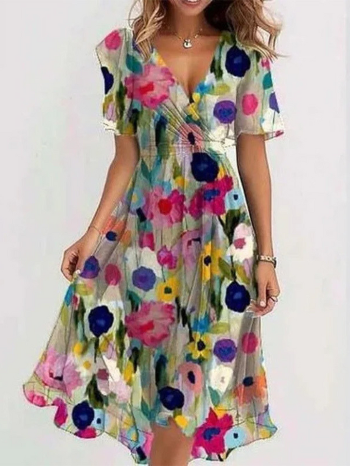 | Summer Dress with Belly Cover