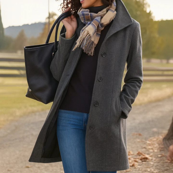 Aurora - Women’s Single-Breasted Coat