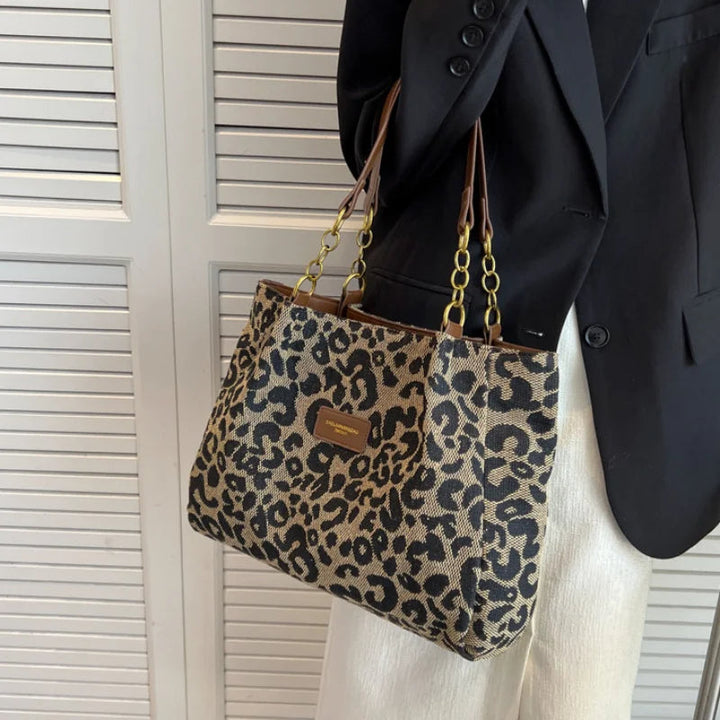 Women’s Handbag with Animal Print