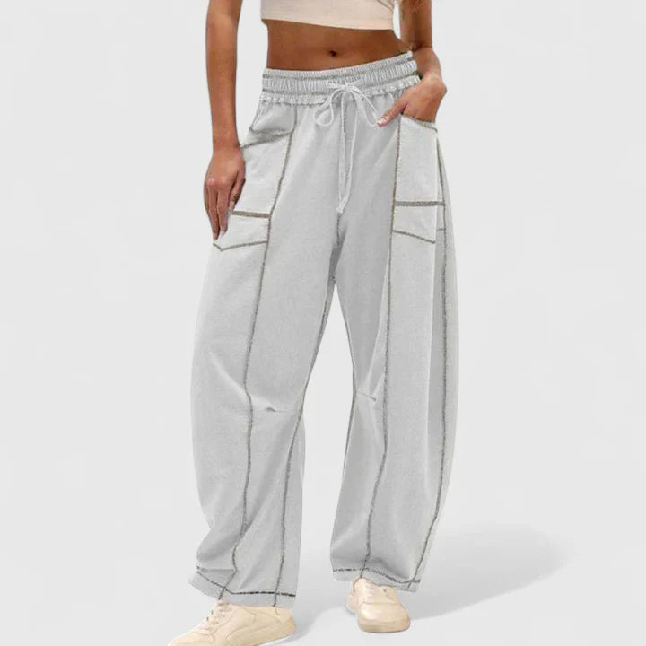 MADELINE – RELAXED UTILITY WIDE-LEG PANTS