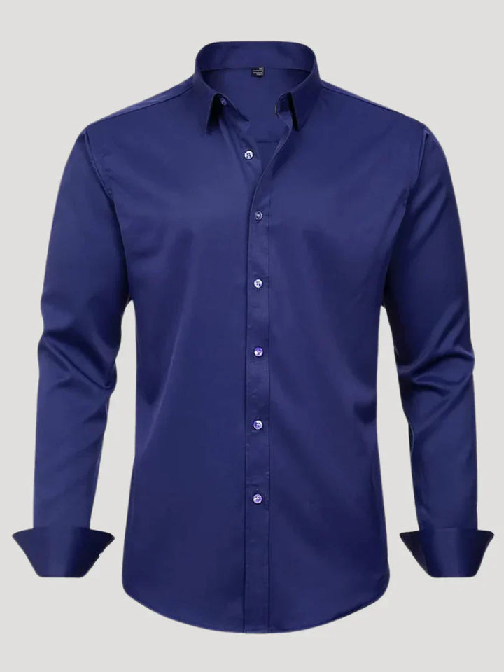 Bordon - Non-Iron Stretch Shirt With Button