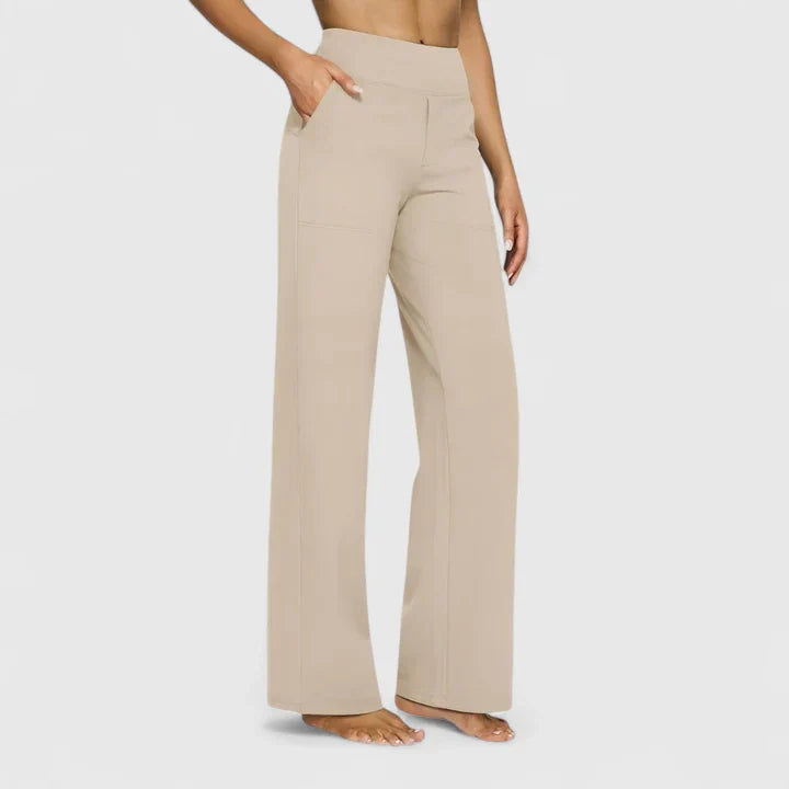 AMIRA – RELAXED WIDE-LEG PANTS