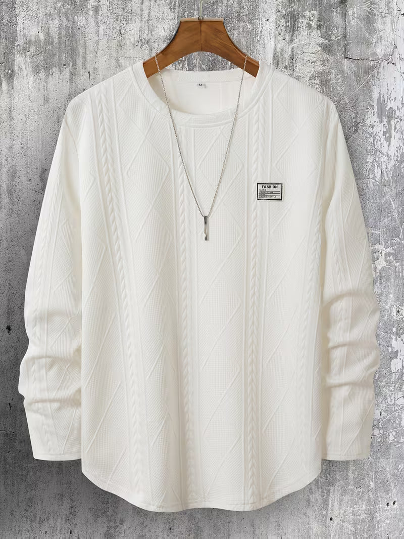 Pauleta - Casual Long Sleeve Crew Neck Sweatshirt