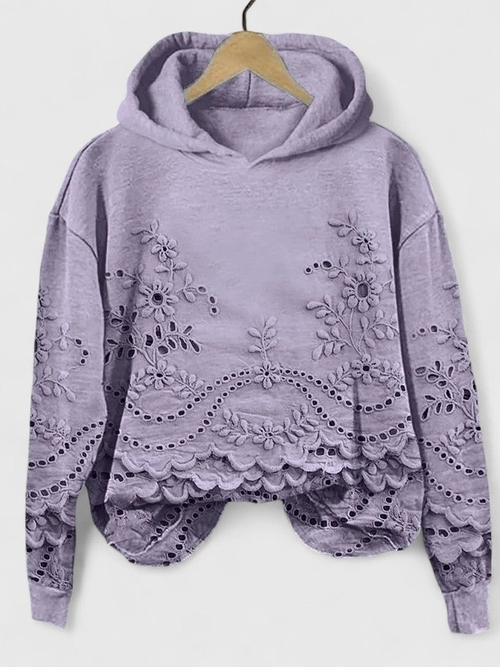 SUZANNE – EMBROIDERED HOODIE