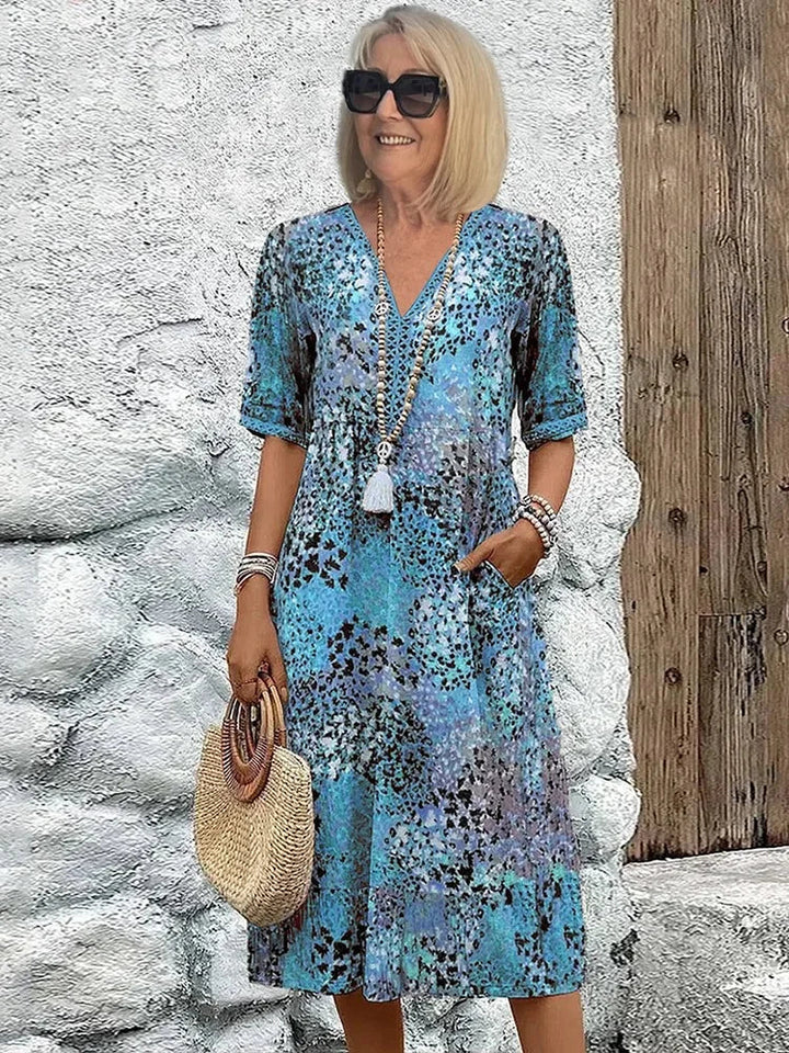 SUSAN – CAREFREE BOHO MIDI DRESS