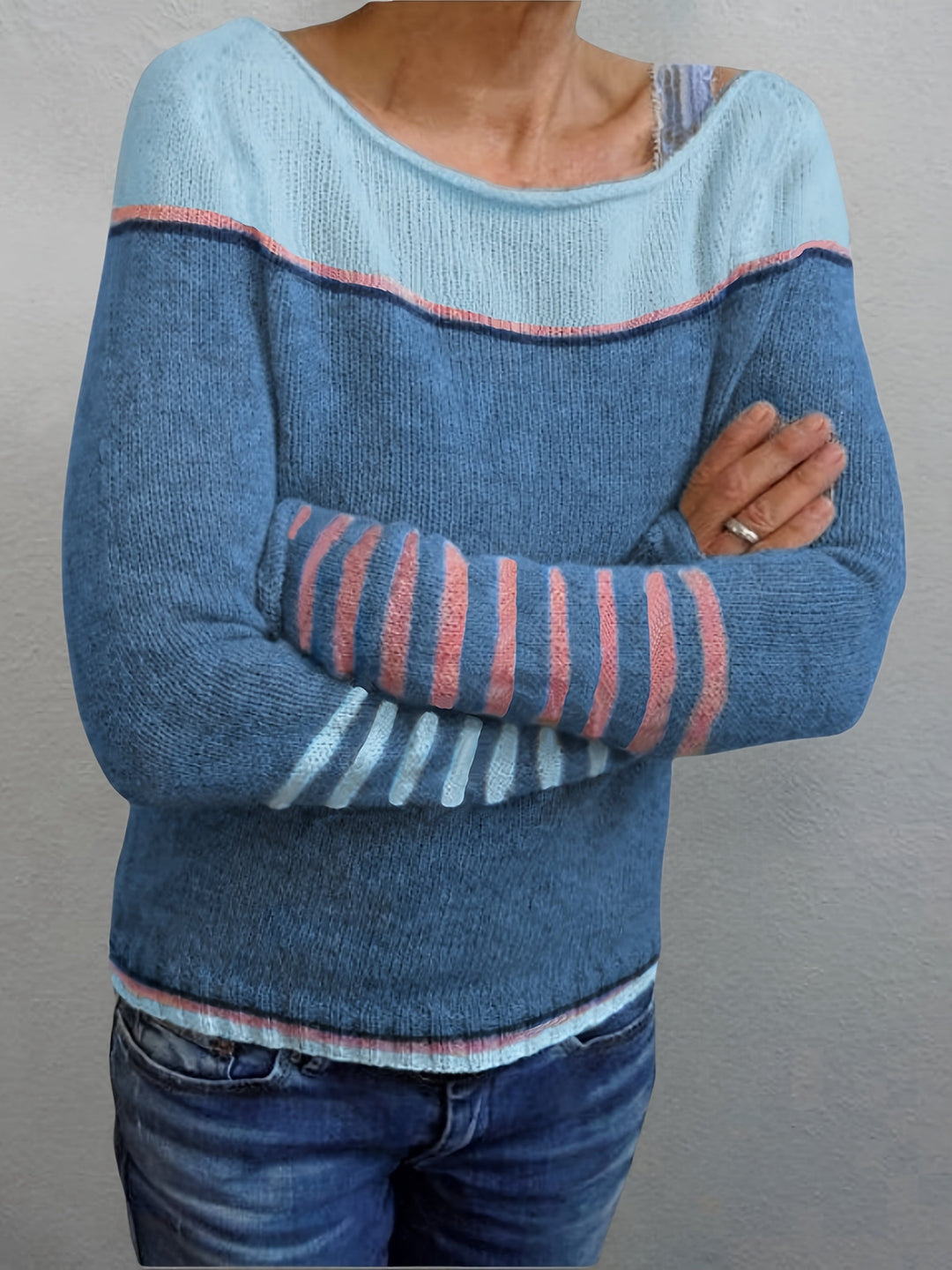 Elodie - Soft Striped Sweater