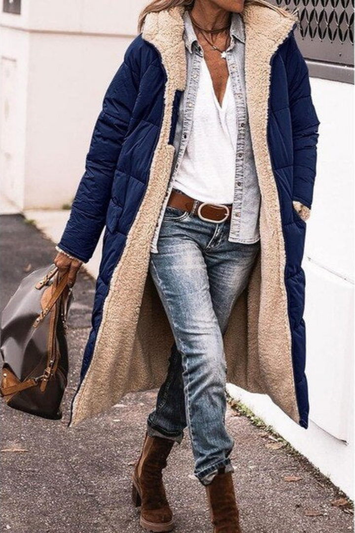 Sasha™ | Premium Elegant Reversible Coat