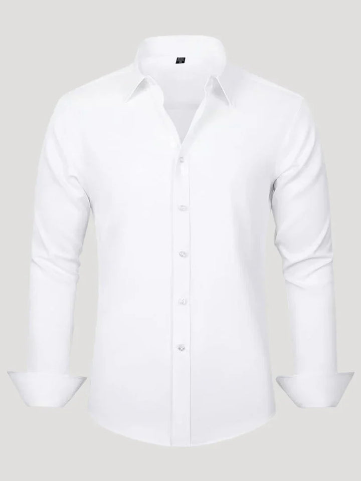 Bordon - Non-Iron Stretch Shirt With Button