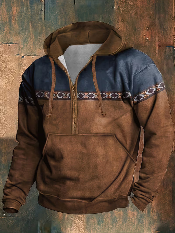 Hakan - Long Sleeve Hooded Sweatshirt