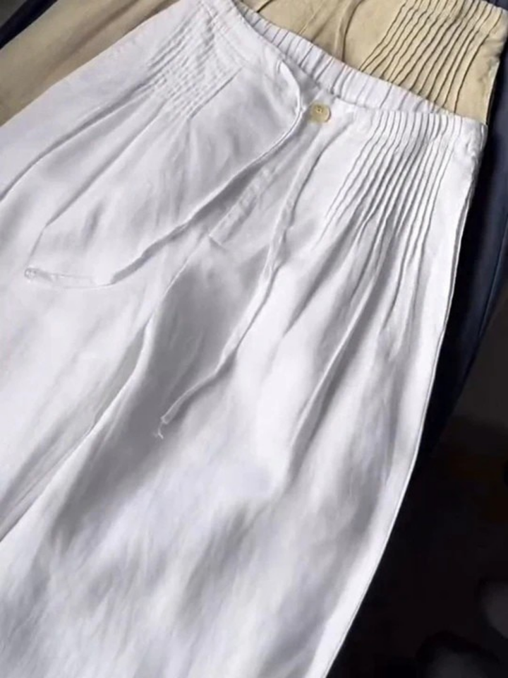 LEILA – RELAXED WIDE-LEG PANTS