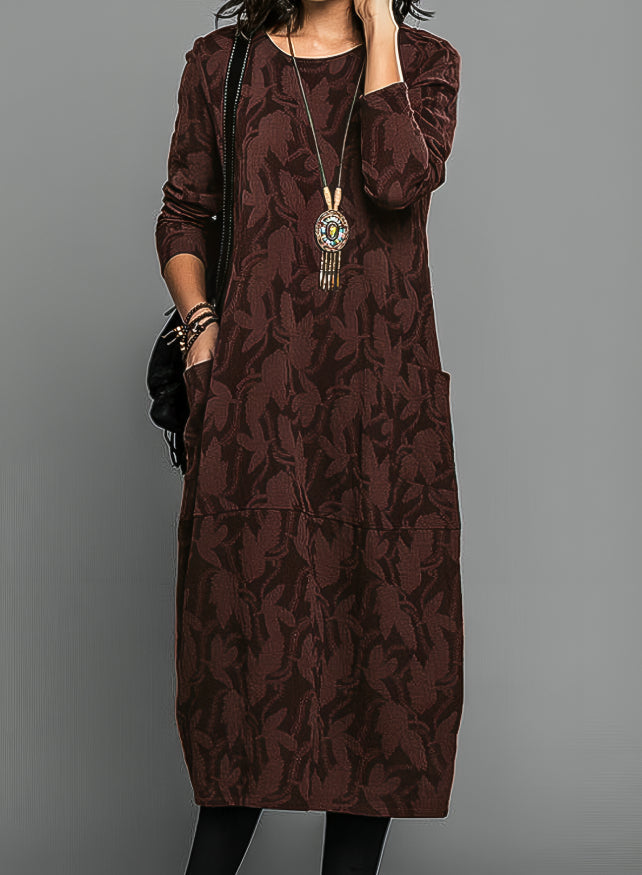 REBECCA – EFFORTLESS ARTISAN MIDI DRESS