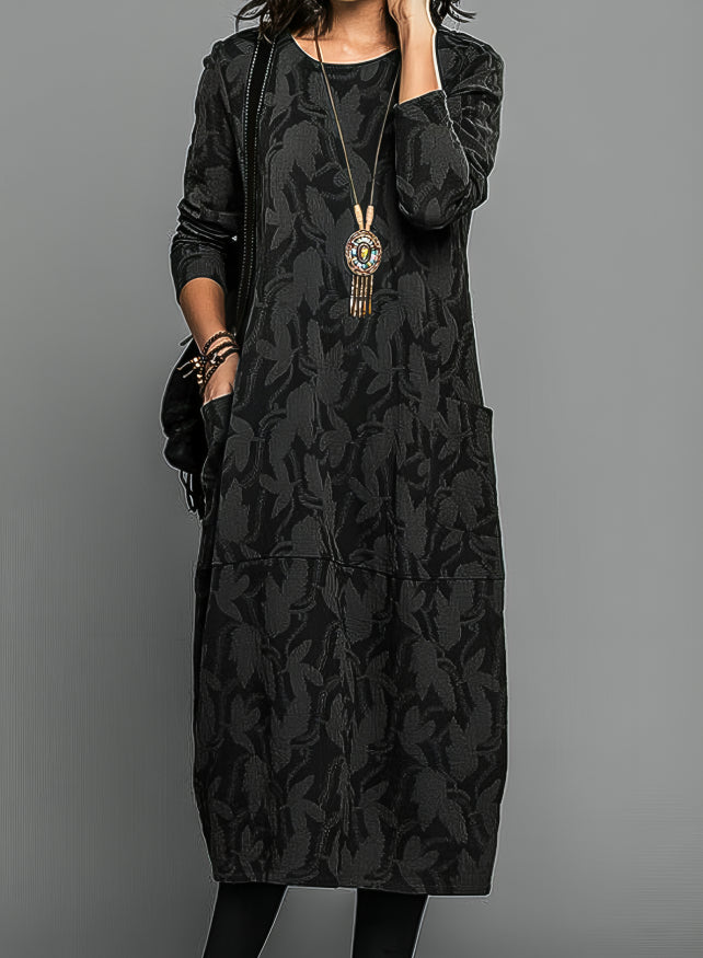 REBECCA – EFFORTLESS ARTISAN MIDI DRESS