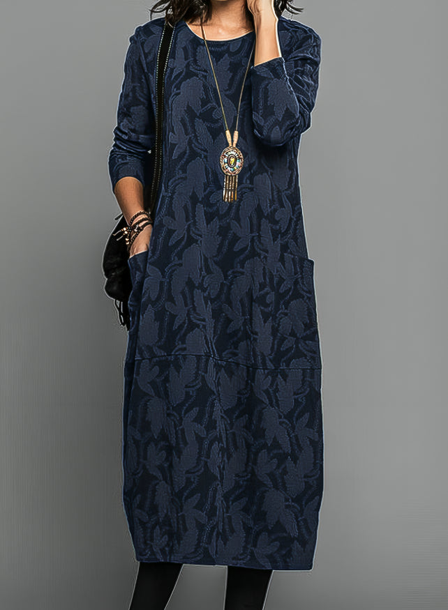 REBECCA – EFFORTLESS ARTISAN MIDI DRESS